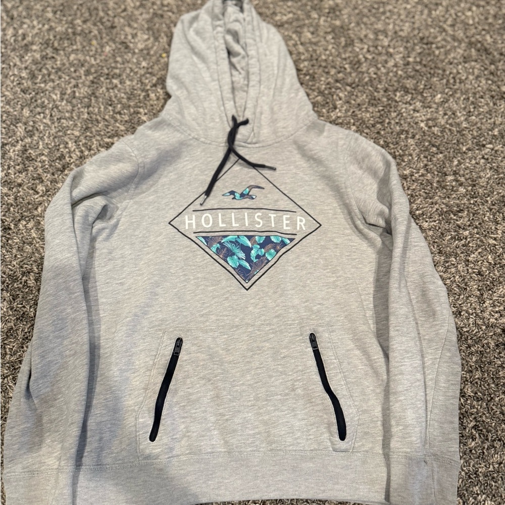Hollister Gray Men's hoodie